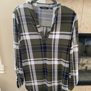 IMAN 3/4 Sleeve Blouse